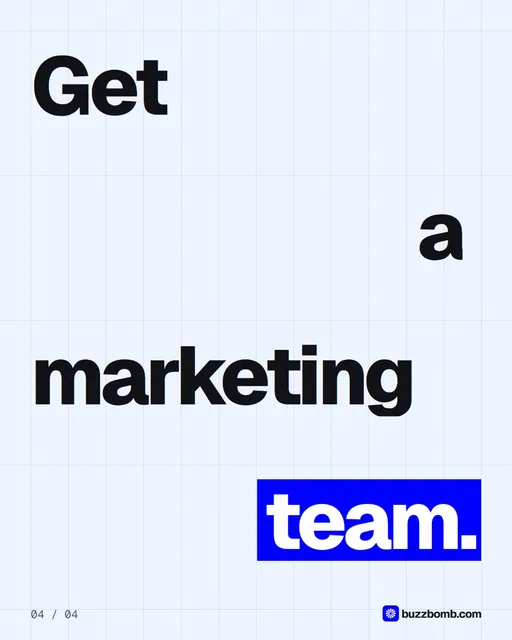 Video for BuzzBomb: "Cold email that gets replies, not spam flags.". Kinetic type grid, 6.0 s, light palette.