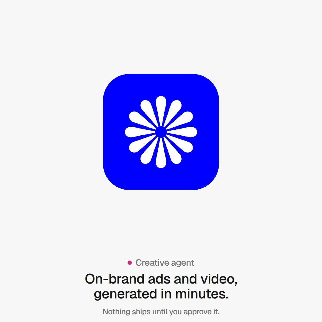 Video for BuzzBomb. Agent logo motion, 6.0 s, light palette.