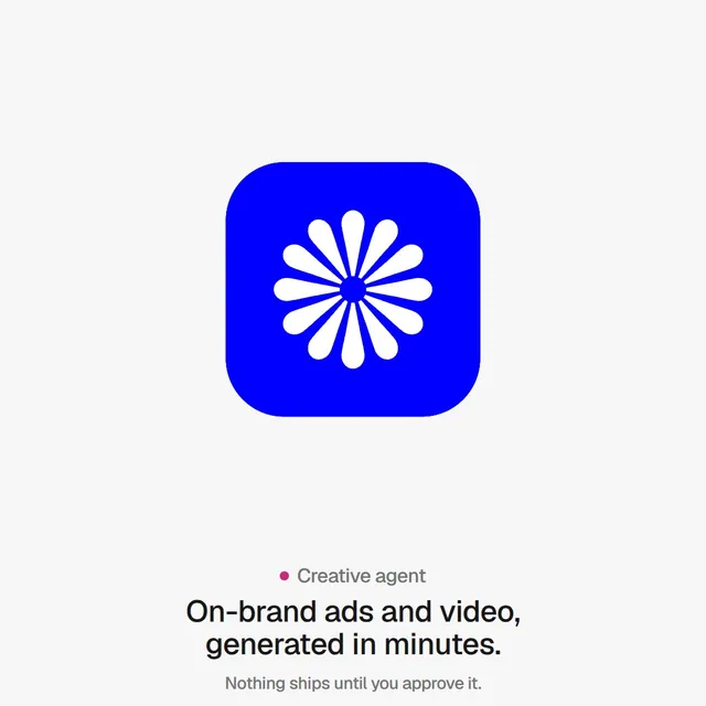 Video for BuzzBomb. Agent logo motion, 6.0 s, light palette.