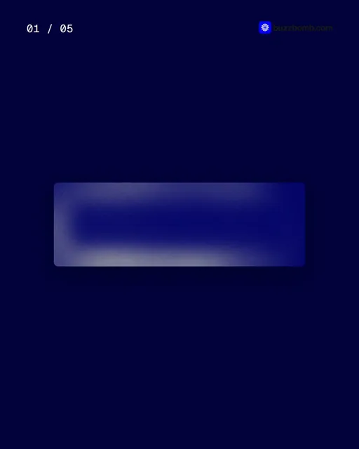 Video for BuzzBomb. Ad flipbook, 7.5 s, dark palette.