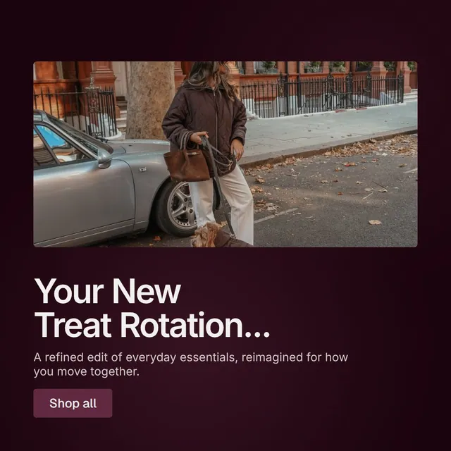 Video for By Teddy: "Your New Treat Rotation...". Doc motion loop, 6.0 s, dark palette.