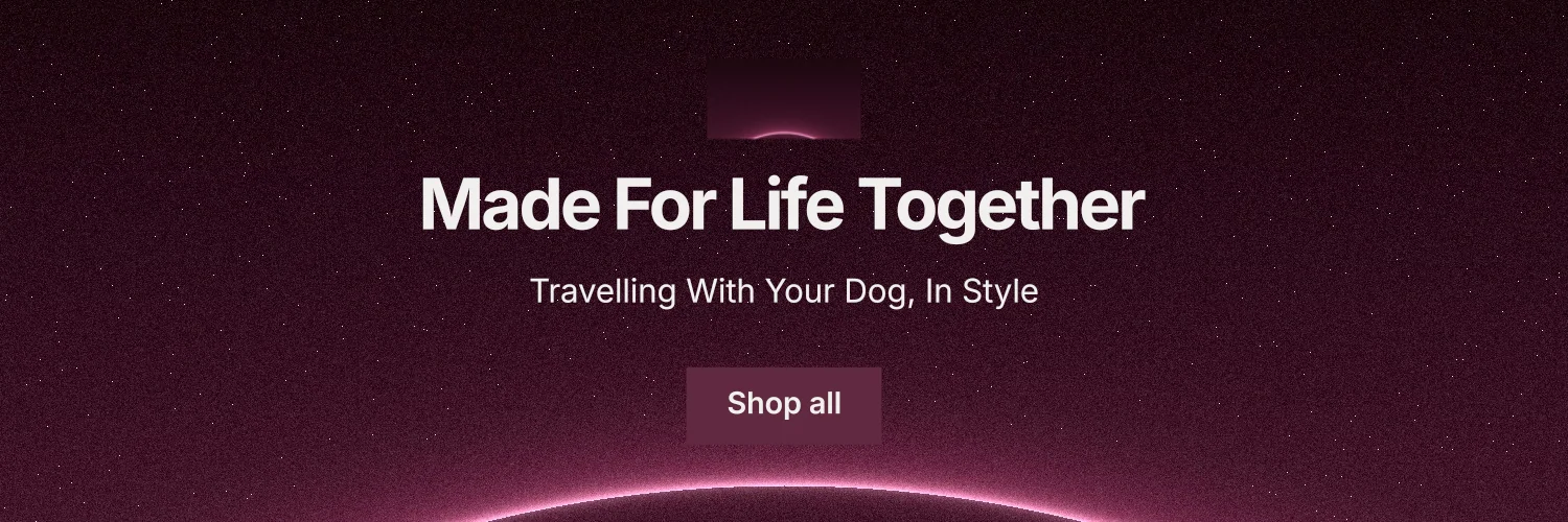 X header for By Teddy: "Made For Life Together". Swiss style, centred layout, dark palette in pink, black.