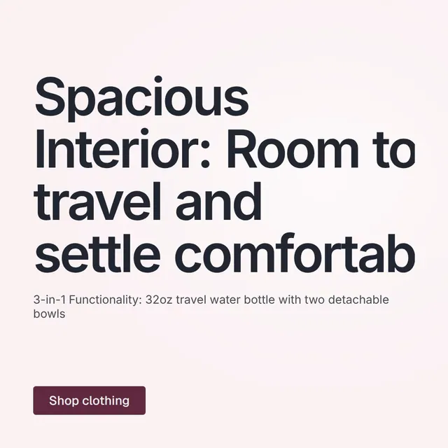Video for By Teddy: "Spacious Interior: Room to travel and settle comfortably". Doc motion loop, 8.0 s, light palette.