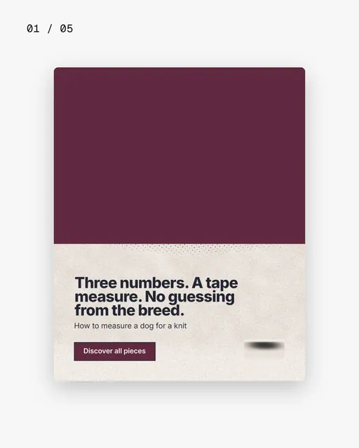 Video for By Teddy. Ad flipbook, 7.5 s, light palette.