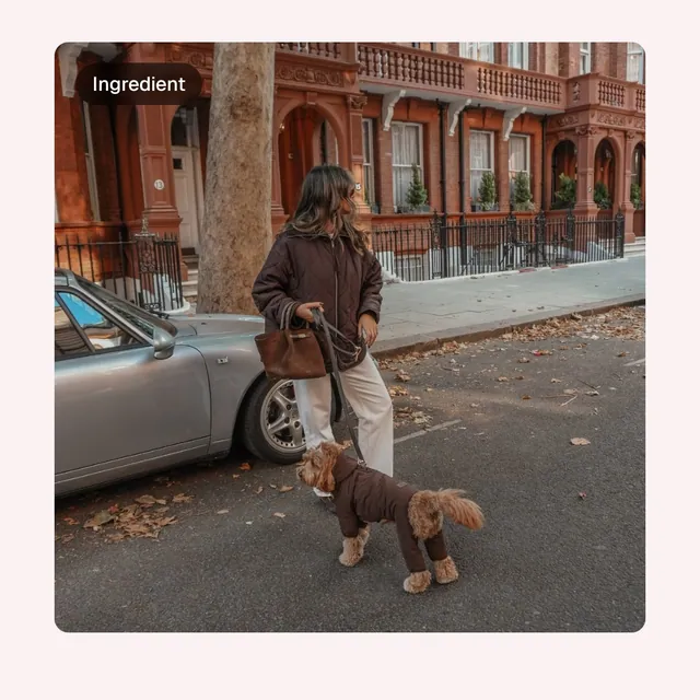 Video for By Teddy: "The Capsule Cosy Coat". Before after wipe, 6.0 s, light palette.
