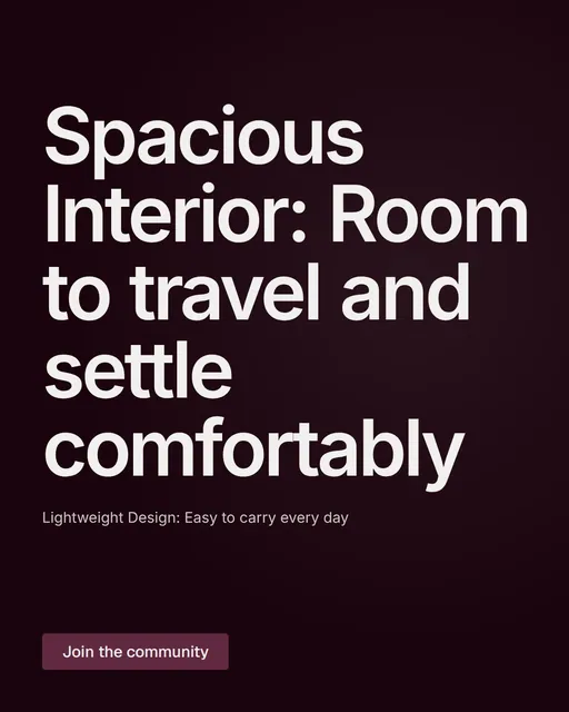 Video for By Teddy: "Spacious Interior: Room to travel and settle comfortably". Doc motion loop, 6.0 s, dark palette.
