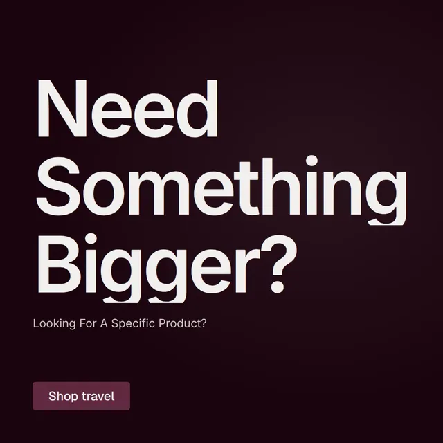 Video for By Teddy: "Need Something Bigger?". Doc motion loop, 8.0 s, dark palette.
