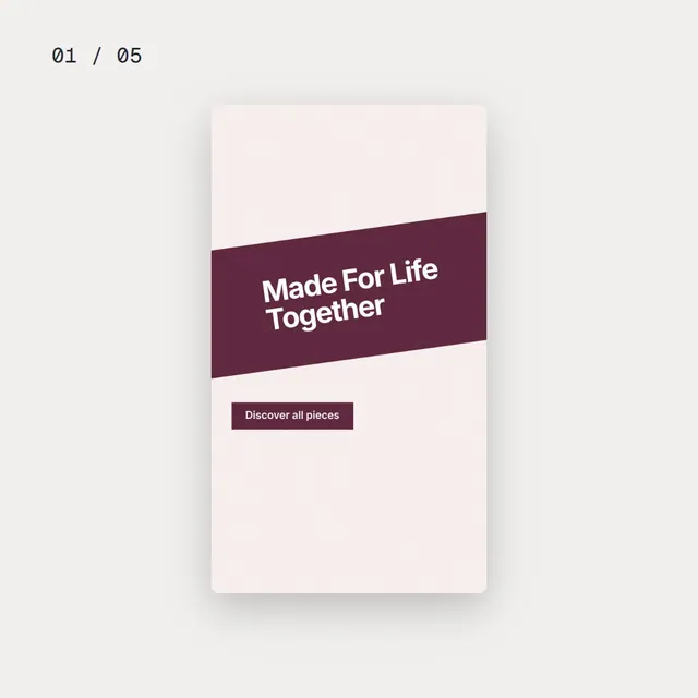 Video for By Teddy. Ad flipbook, 7.5 s, light palette.