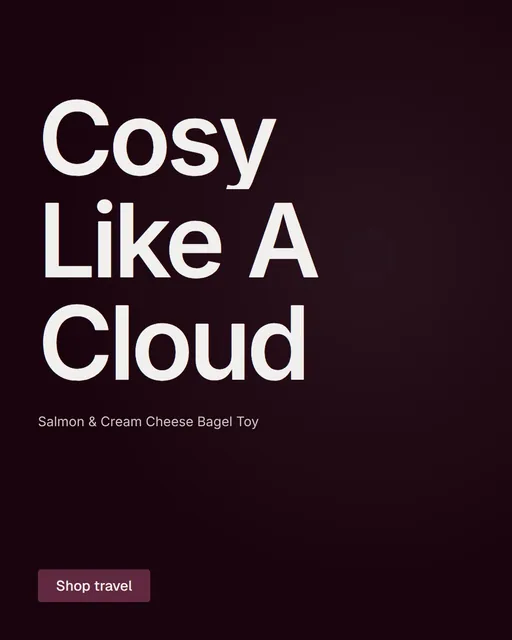 Video for By Teddy: "Cosy Like A Cloud". Doc motion loop, 8.0 s, dark palette.
