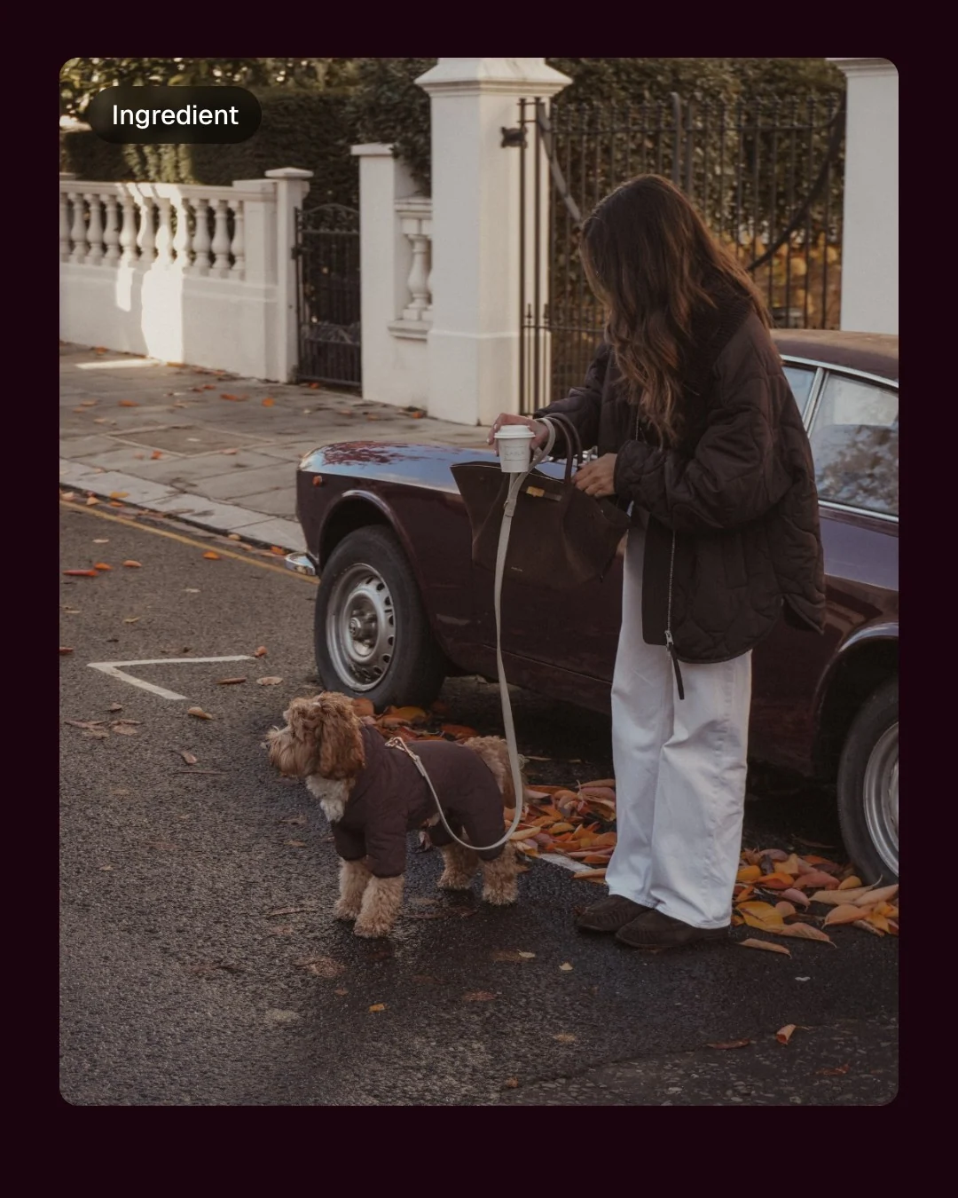 Video for By Teddy: "Luxury Materials & Craftsmanship". Before after wipe, 6.0 s, dark palette.
