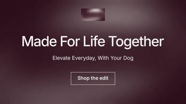 Landscape graphic for By Teddy: "Made For Life Together". Cyanotype style, centred layout, dark palette in red, grey.