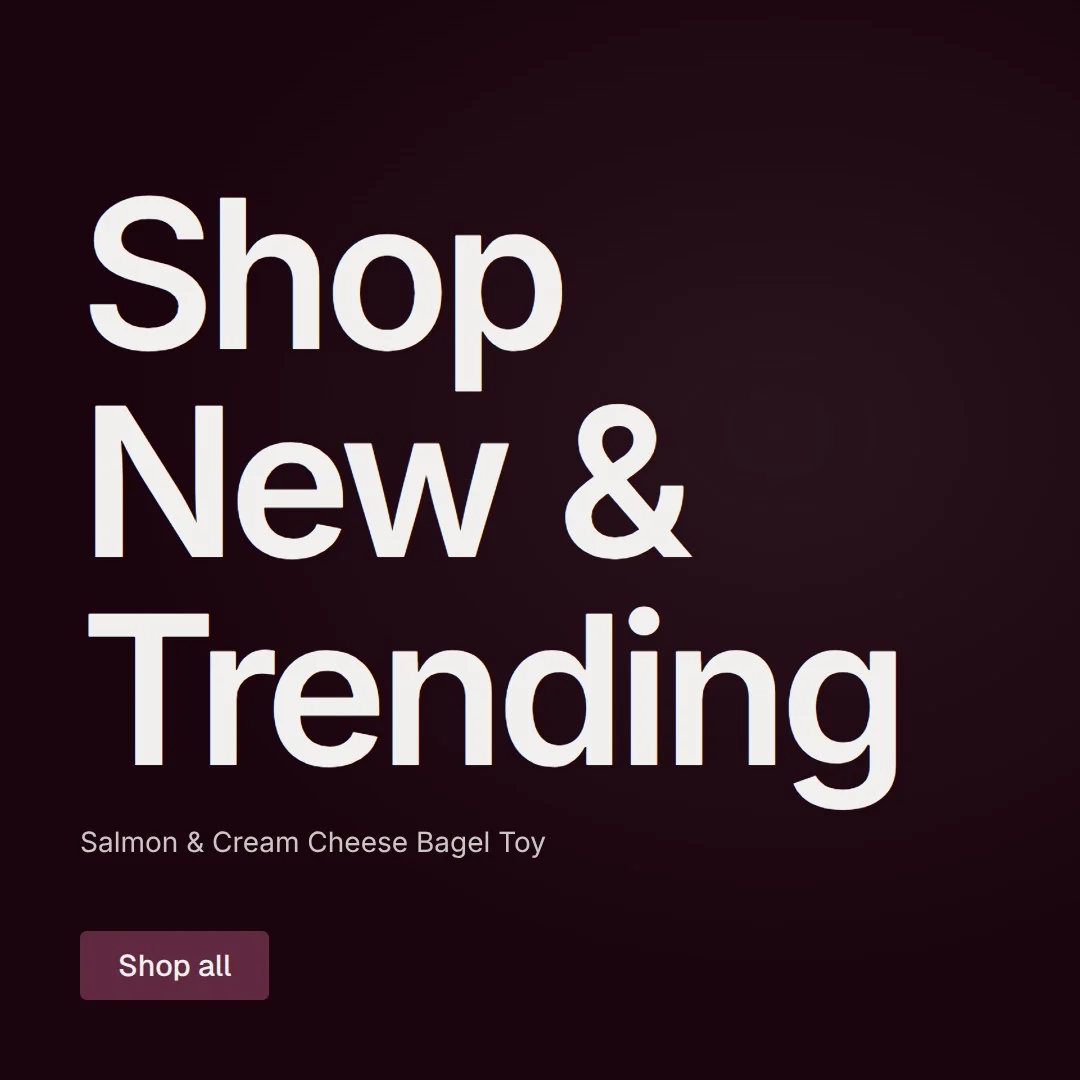 Video for By Teddy: "Shop New & Trending". Doc motion loop, 6.0 s, dark palette.