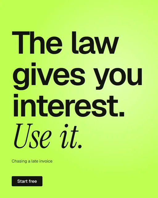 Video for contracts.io: "The law gives you interest. Use it.". Doc motion loop, 6.0 s, light palette.
