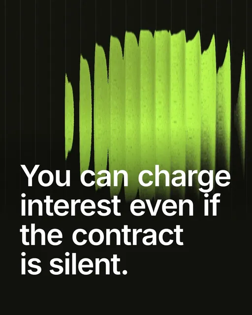Video for contracts.io: "You can charge interest even if the contract is silent.". Shader loop, 6.0 s, dark palette.