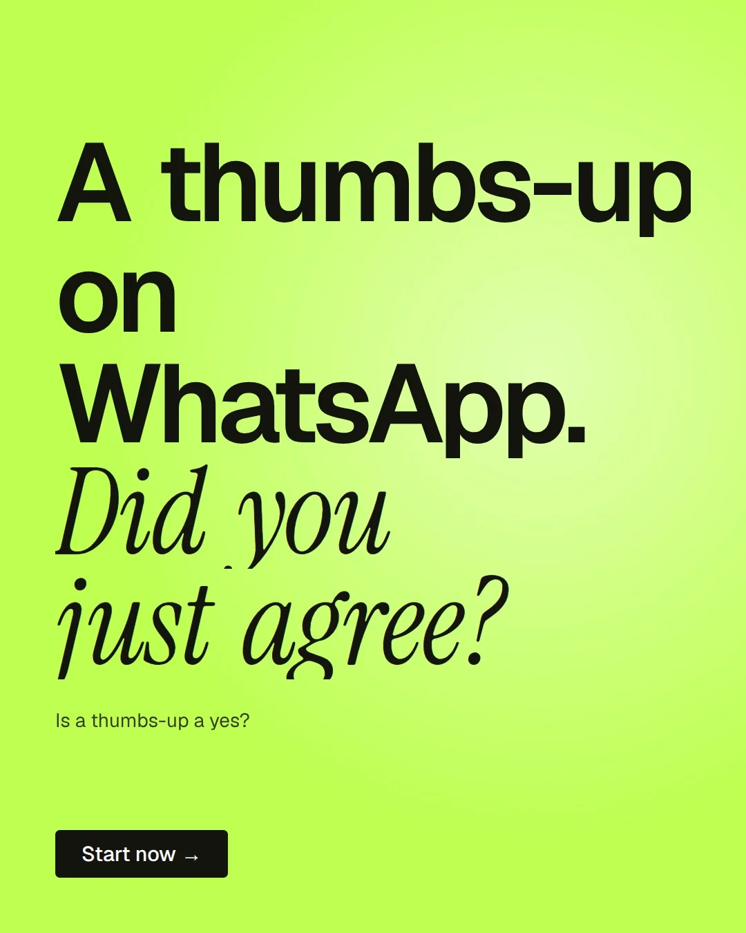 Video for contracts.io: "A thumbs-up on WhatsApp. Did you just agree?". Doc motion loop, 7.0 s, light palette.