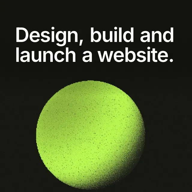 Video for contracts.io: "Design, build and launch a website.". Shader loop, 6.0 s, dark palette.