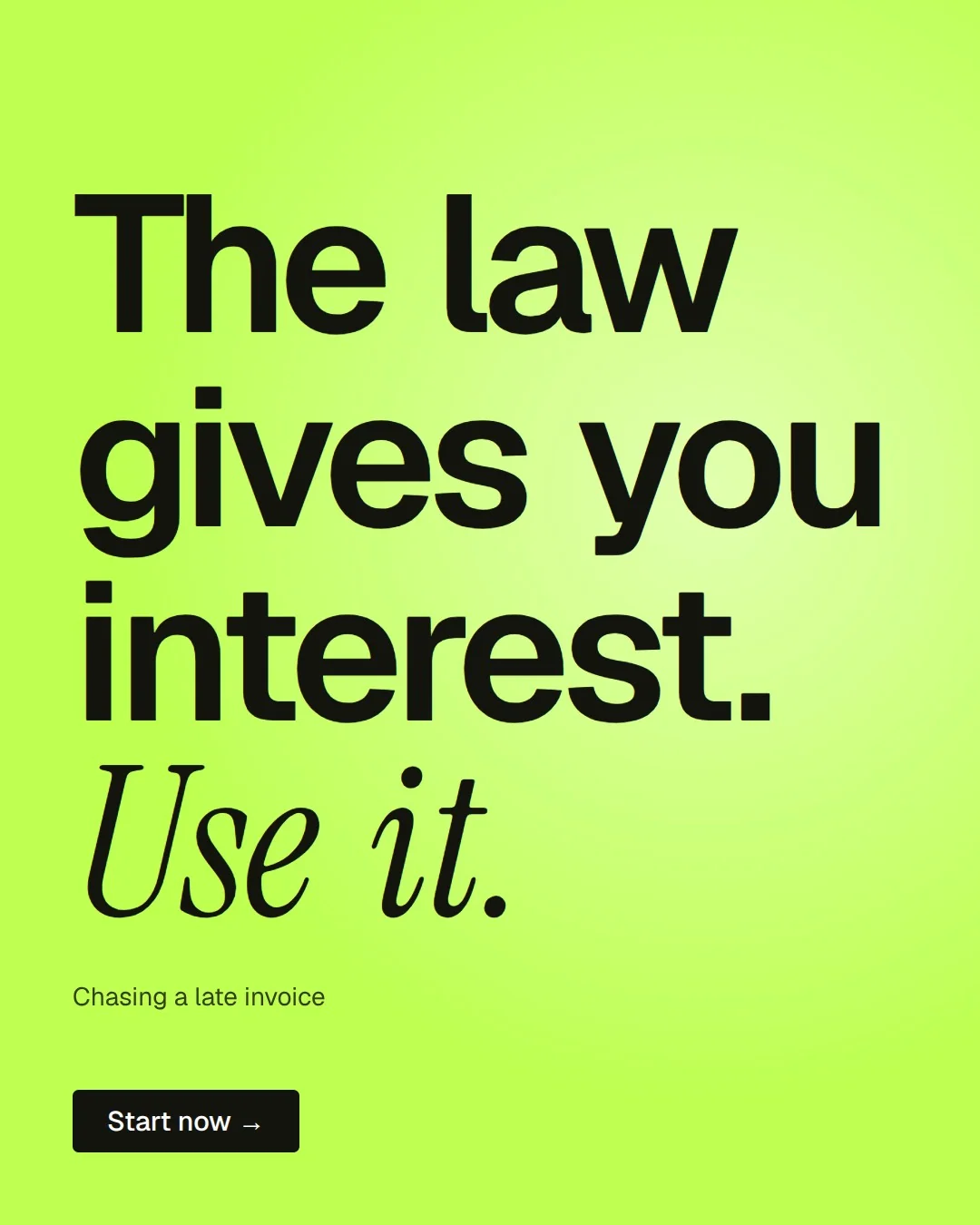 Video for contracts.io: "The law gives you interest. Use it.". Doc motion loop, 6.0 s, light palette.