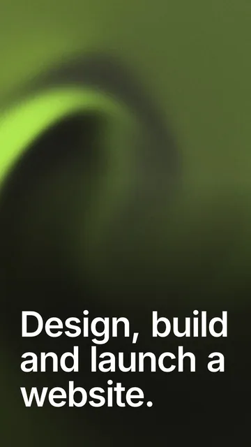 Video for contracts.io: "Design, build and launch a website.". Shader loop, 6.0 s, dark palette.