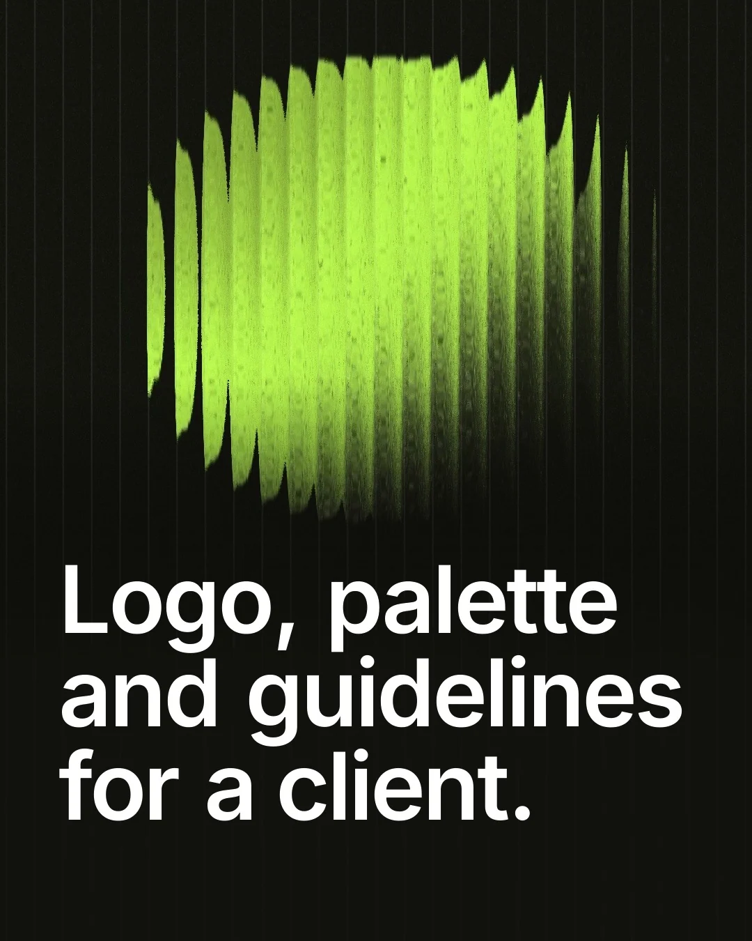 Video for contracts.io: "Logo, palette and guidelines for a client.". Shader loop, 6.0 s, dark palette.
