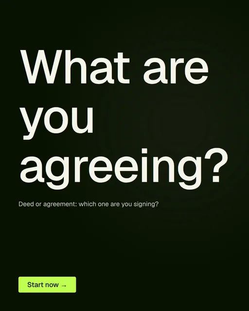 Video for contracts.io: "What are you agreeing?". Doc motion loop, 7.0 s, dark palette.
