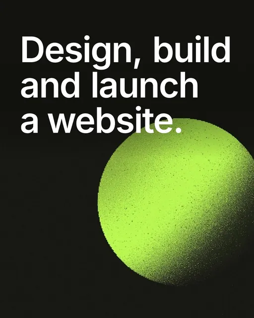 Video for contracts.io: "Design, build and launch a website.". Shader loop, 6.0 s, dark palette.