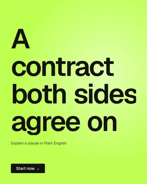 Video for contracts.io: "A contract both sides agree on". Doc motion loop, 7.0 s, light palette.