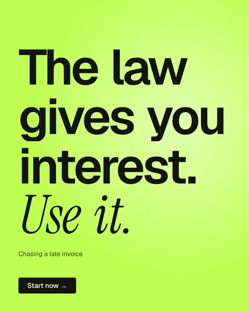 Video for contracts.io: "The law gives you interest. Use it.". Doc motion loop, 7.0 s, light palette.