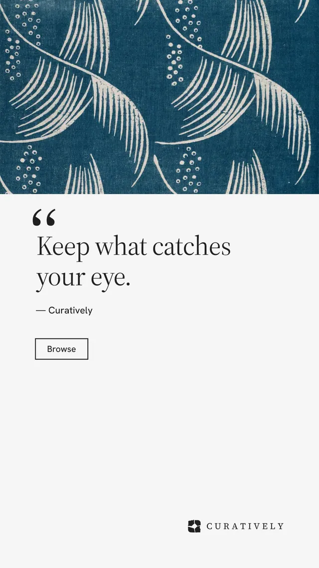Instagram story for Curatively: "Point your AI at a vault." Editorial style, quote layout, light palette in white, grey.