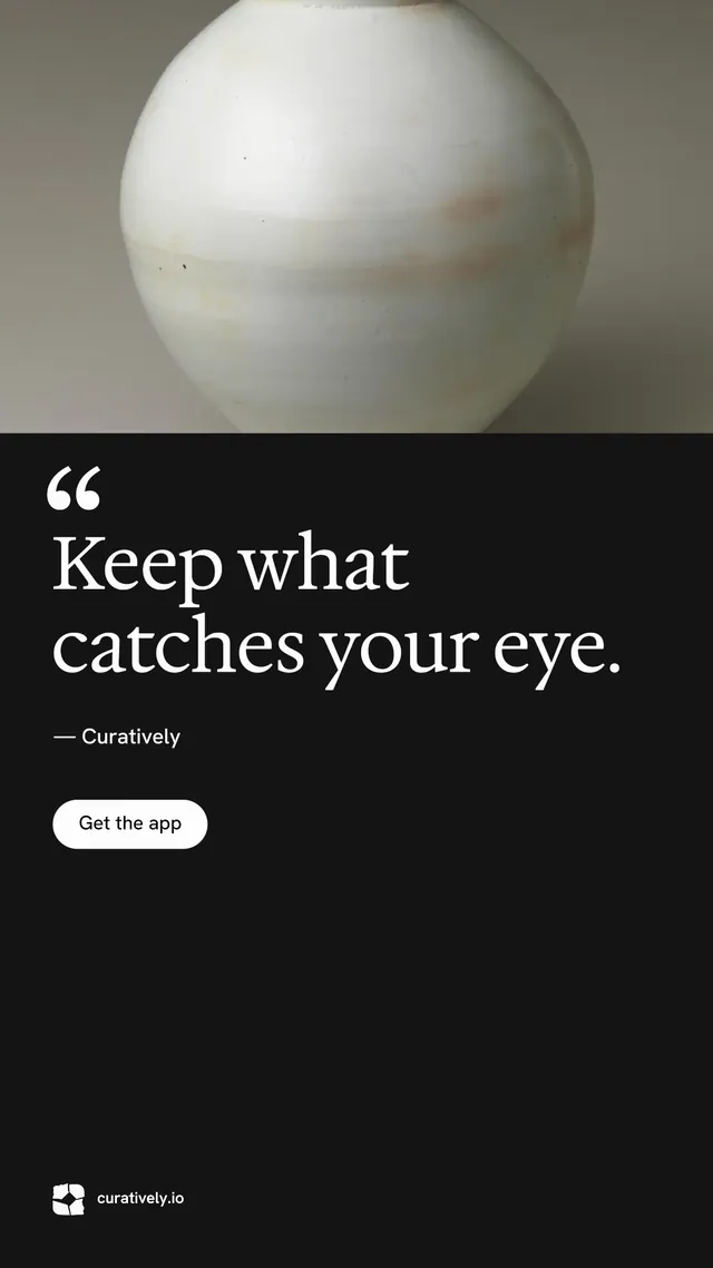 Instagram story for Curatively: "Private until you choose." Photo poster style, quote layout, dark palette in black, grey.