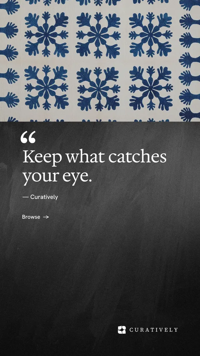 Instagram story for Curatively: "Point your AI at a vault." Minimal luxury style, quote layout, dark palette in black, grey.