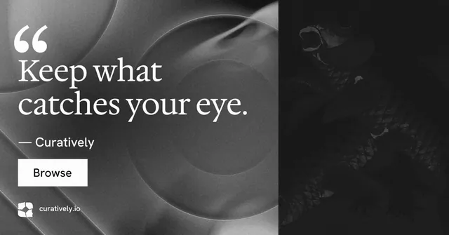 Social ad for Curatively: "Point your AI at a vault." Swiss style, quote layout, dark palette in grey, black.