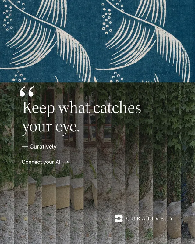 Instagram portrait post for Curatively: "Private until you choose." Minimal luxury style, quote layout, dark palette in black, teal, grey.