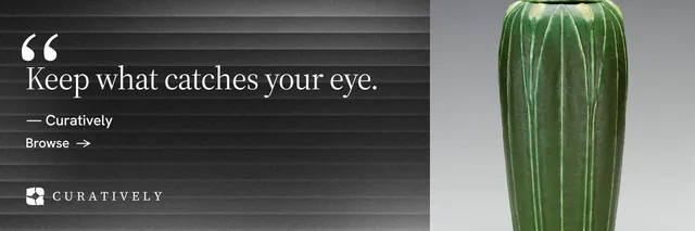 X header for Curatively: "Private until you choose." Minimal luxury style, quote layout, dark palette in black, grey.