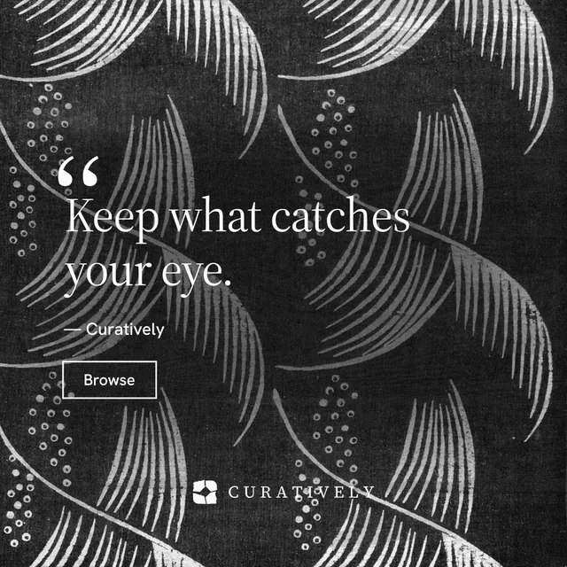 Instagram post for Curatively: "Point your AI at a vault." Editorial style, quote layout, dark palette in black, grey.