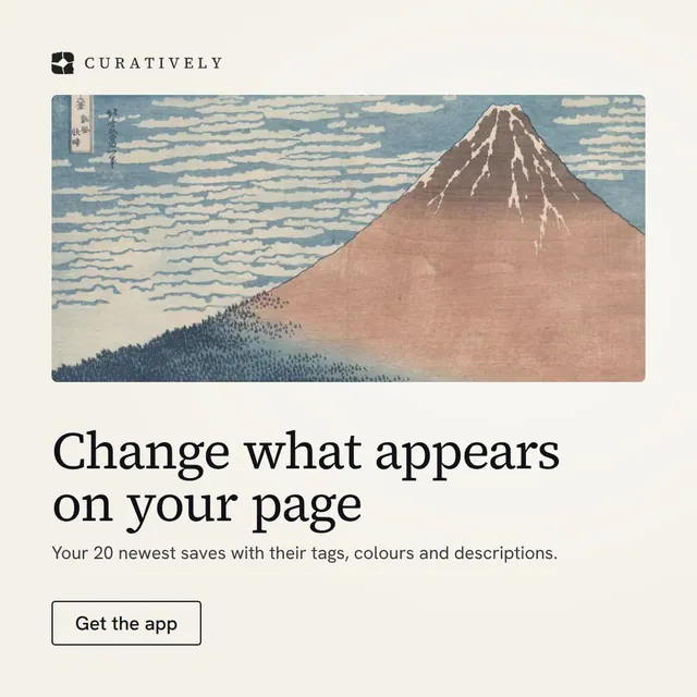 Video for Curatively: "Change what appears on your page". Doc motion loop, 6.0 s, light palette.