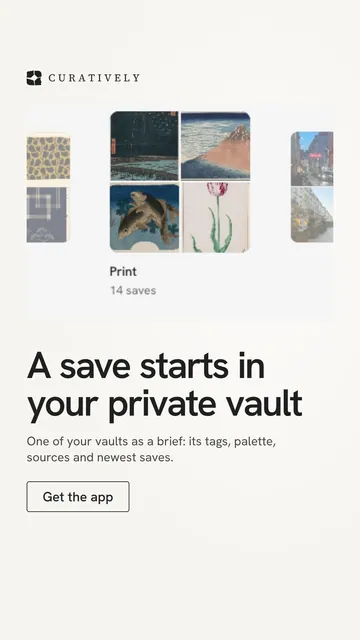 Video for Curatively: "A save starts in your private vault". Doc motion loop, 6.0 s, light palette.