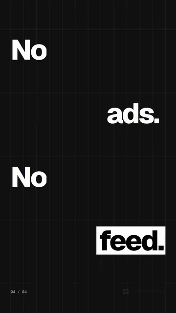 Video for Curatively: "Say it the way you would say it.". Kinetic type grid, 6.0 s, dark palette.