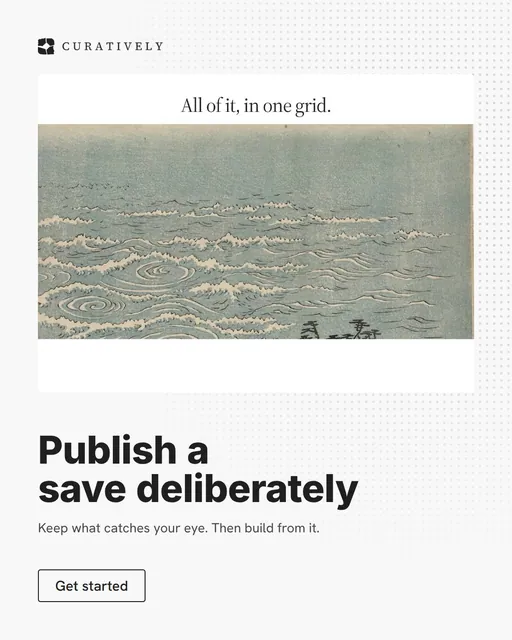 Video for Curatively: "Publish a save deliberately". Doc motion loop, 6.0 s, light palette.