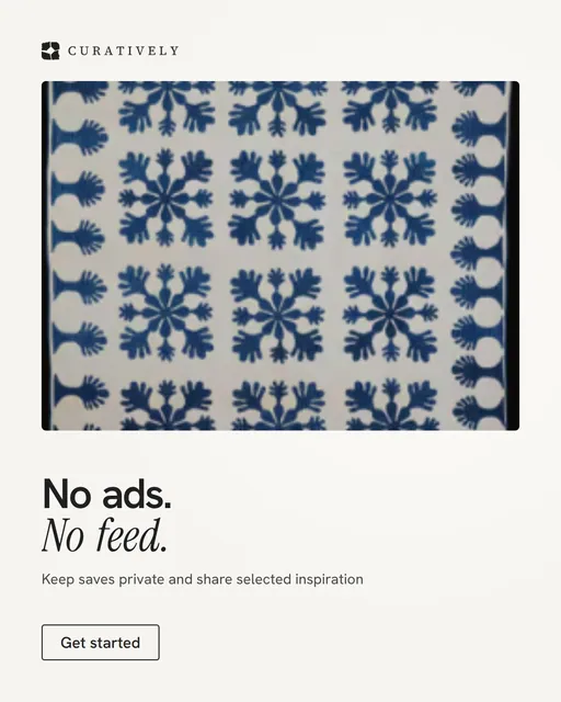Video for Curatively: "No ads. No feed.". Doc motion loop, 8.0 s, light palette.