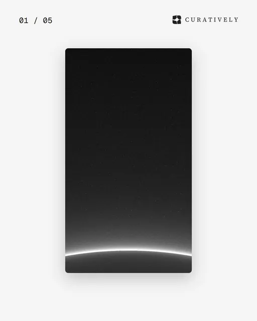 Video for Curatively. Ad flipbook, 7.5 s, light palette.