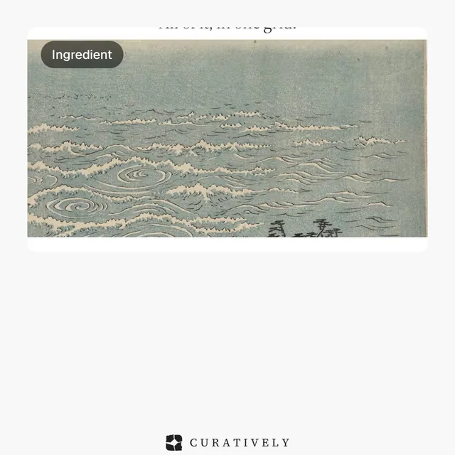 Video for Curatively: "Your vault, in your AI tools". Before after wipe, 6.0 s, light palette.
