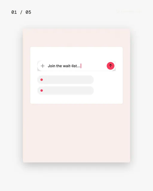 Video for design.live. Ad flipbook, 7.5 s, light palette.