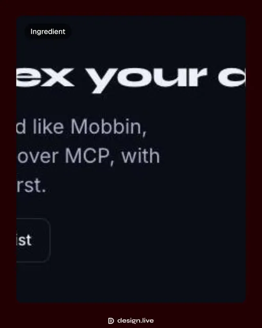 Video for design.live: "Keep, skip and mark useful; edit the direction in chat". Before after wipe, 6.0 s, dark palette.