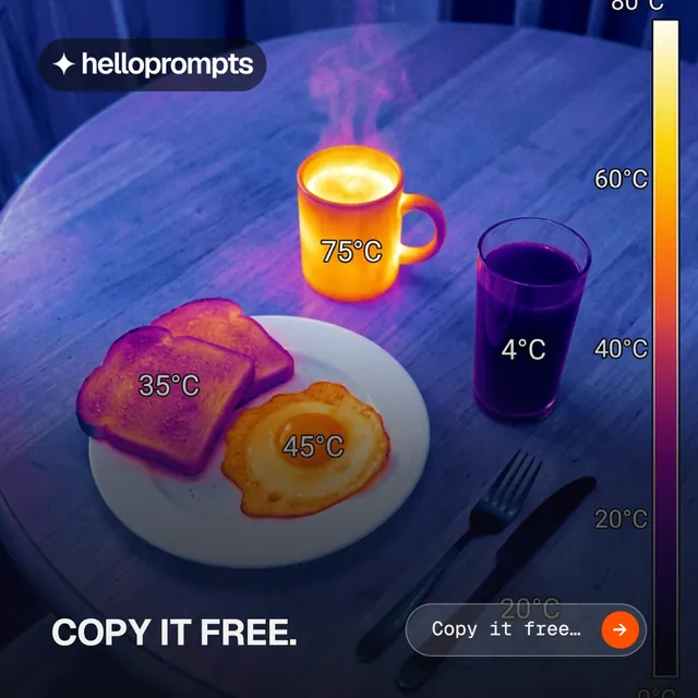 Instagram post for HelloPrompts: "Copy it free." Agentic glass style, image led layout, dark palette in blue, purple, grey.