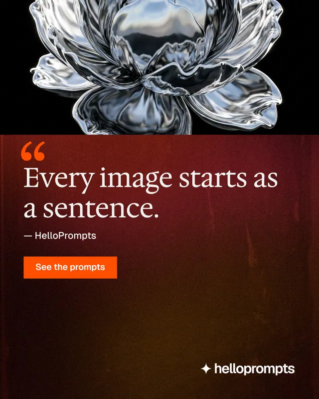 Instagram portrait post for HelloPrompts: "Say it like an art director." Swiss style, quote layout, dark palette in red, black, grey.
