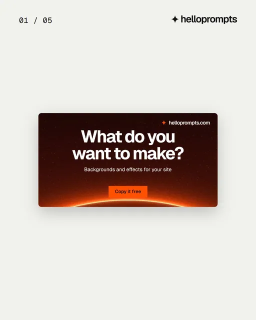 Video for HelloPrompts. Ad flipbook, 7.5 s, light palette.
