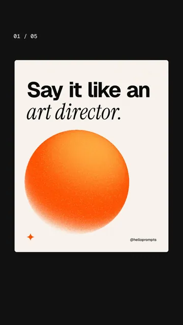 Video for HelloPrompts. Ad flipbook, 7.5 s, light palette.