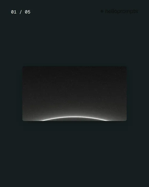 Video for HelloPrompts. Ad flipbook, 7.5 s, dark palette.