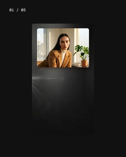 Video for HelloPrompts. Ad flipbook, 7.5 s, dark palette.
