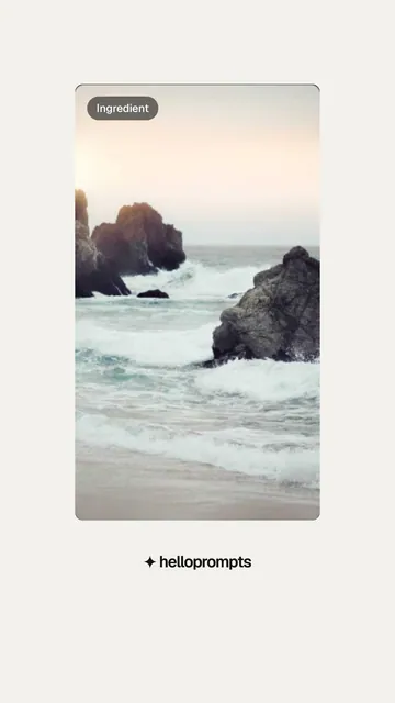 Video for HelloPrompts: "Your product, shot like an ad". Before after wipe, 6.0 s, light palette.